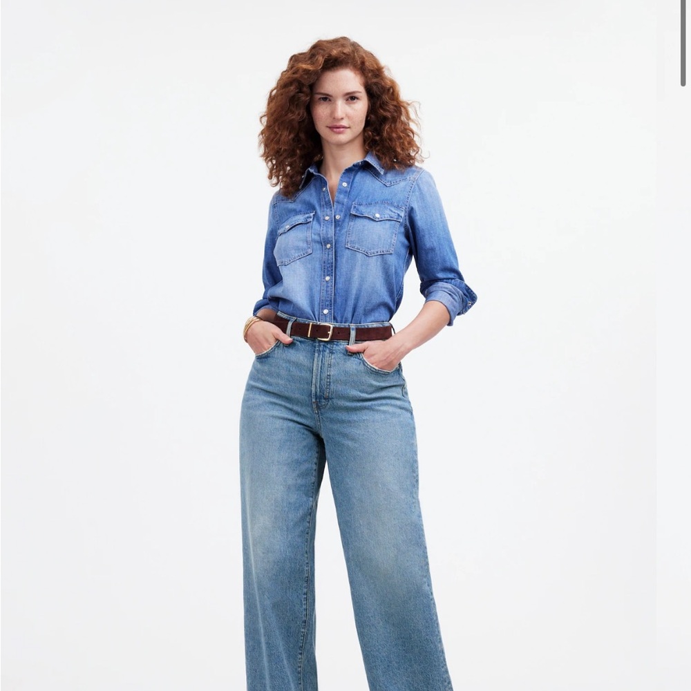 The Curvy Perfect Vintage Wide-Leg Jean